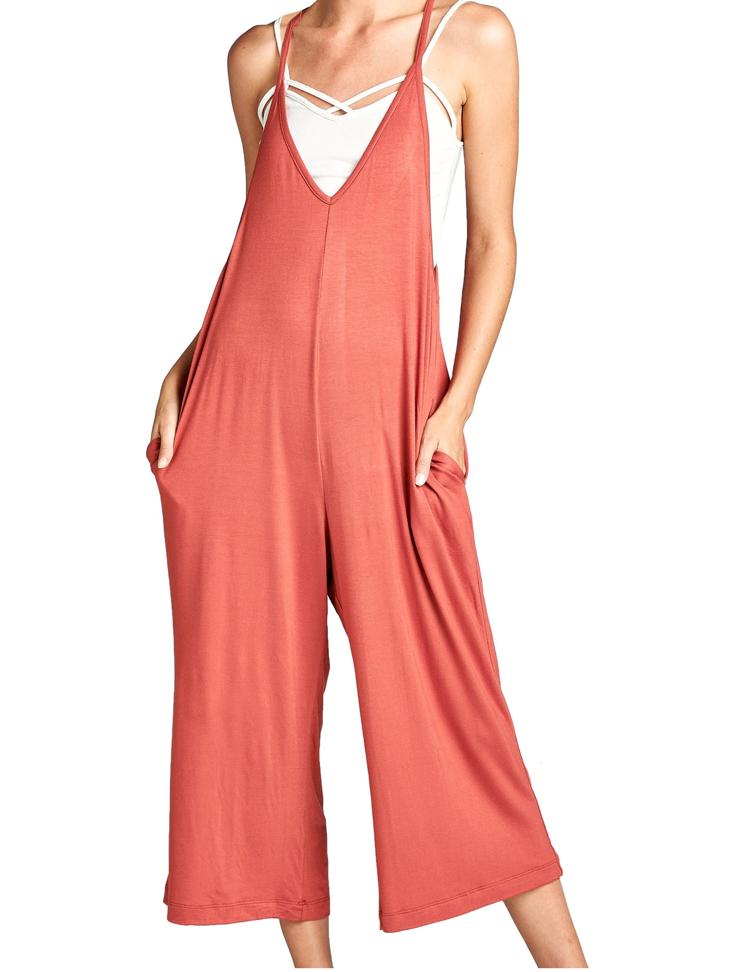 capri length jumpsuits