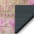 thumbnail image 6 of Well Woven Nile Gila Vintage Bohemian Medallion Botanical Border Pink 5' x 7' Machine Washable Flat-Weave Area Rug, 6 of 8