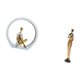 thumbnail image 5 of Escultura Abstracta De Centro De Mesa Para Dormitorio De Estilo Rústico, Figura De Mujer Africana Tribal, Estatua De Mujer, Obra De Arte, Estantería, Decoración Del Hogar, Regalo Novedoso Y, 5 of 8