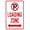 Warning Sign 2, variant on Lock Out All Machinery Prior To Servicing Warning Sign, Security Safety Metal Sign - 8"x12" Vintage Caution Poster Decor for Business Office Home Street Road Use