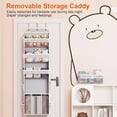 thumbnail image 3 of Organizador para colocar sobre la puerta OneDream Nursery, 5 niveles, gris, 3 of 7