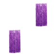 thumbnail image 4 of Youkk Coffre-Fort Ingrédients Rideau Large Feuille d'Application Fait Non Toxique Inodore Feuille Frange Rideau Partie Fond Doigt Violet 3*1M 2Set, 4 of 5