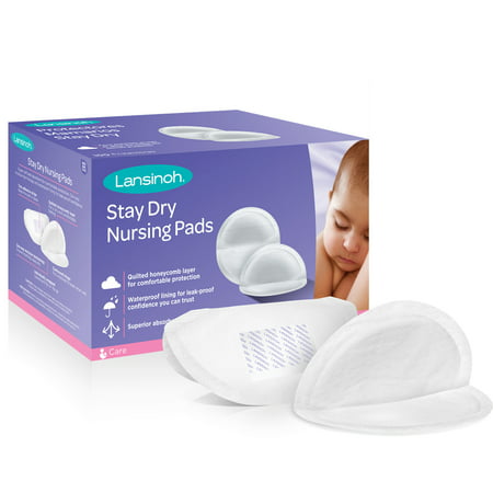 Lansinoh Disposable Stay Dry Nursing Pads, 100 Count