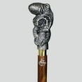thumbnail image 2 of Wooden Walking Cane Victorian Style Walking Stick Collectible Gift Item, 2 of 6