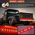 thumbnail image 2 of Led Tailgate Light Bar Strip，It Features Steering and Reversing Functions, and Adopts A Dynamic Amber Taillight Arrow Design, Suitable for All Vehicle Models., 2 of 9