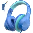 thumbnail image 1 of Auriculares EarFun K3 Kids Over Ear con micrófono 85/94 dB, color azul, 1 of 7
