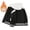 Black, variant on Coerni Boys Fleece Hooded Varsity Jacket Kids Color Block Button Down Baseball Coat Fall Winter Warm Handsome Streetwear Outerwear with Pockets