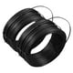 thumbnail image 3 of 2 piezas de alambre metálico para manualidades, alambre negro, alambre de paleta negro, bridas flexibles para flores, jardinería, plantas, 55 metros para enrejados., 3 of 5