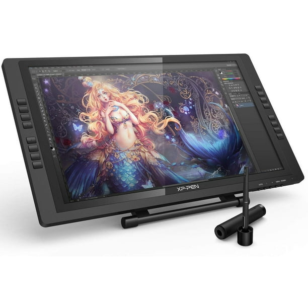 XP-PEN Artist22E Pro 21.5 Inch Drawing Pen Display Graphic Monitor IPS Monitor Drawing Pen Tablet Dual Monitor with 16 Express Keys and Adjustable Stand  8192 Level Pen Pressure