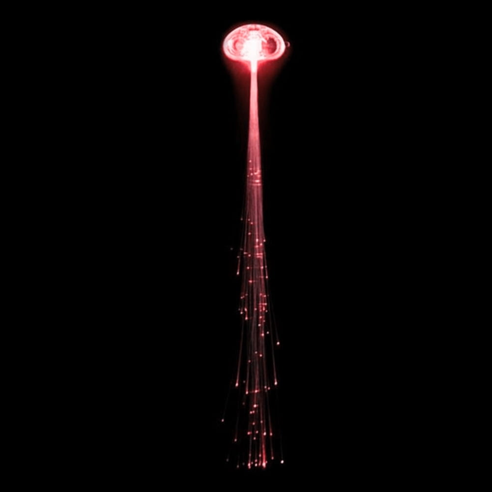 LED Light Up Braid Luminous Fiber Optic Hairpin Decor for Halloween ...