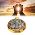 thumbnail image 4 of Medallas Católicas, Material De Metal, Regalo Religioso, Medalla De San Benito, Sin Níquel, Para Mujeres ANGGREK Otros, 4 of 8