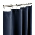 thumbnail image 2 of Dainty Home Hotel Collection Waffle Weave Solid Design Shower Curtain, 70 x 72 in Navy, 2 of 6