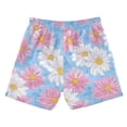 thumbnail image 7 of FORMRS Boys Swim Trunks Quick Dry Mesh Liner Boardshorts Sizes XS-XL, Pink Daisy, 7 of 7
