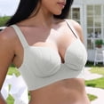 thumbnail image 4 of ATOYSOY Women's Lace Panel Push Up Wireless Bra Adjustable Straps Breathable Everyday Fabric for Casual Fashion Support Suitable for Office and Outdoor Activities, 4 of 5