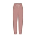 thumbnail image 4 of Jxximdong Capris Pants for Women, Sweatpants for Women Pants Drawstring Casual Fashion Solid Color Cropped Pants, Gold Women's Cropped Pants, 4 of 5