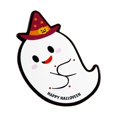 thumbnail image 1 of 50pcs Lollipop Paper Cards Helloween Packaging Decoration Cards DIY Ghost Pattern Message Cards, 1 of 5