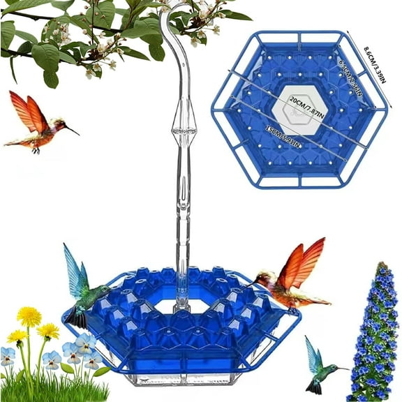 Sherem Hummingbird Feeder, Shirem Hummingbirds Feeder, Ant and Bee Proof, 2025 Hummingbird Feeders for Outdoors Hanging, Easy to Clean and Refill (1PC-Red)