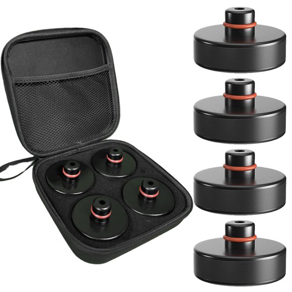 Juego de almohadillas elevadoras BANGTING para Tesla Model 3/S/X/Y con funda