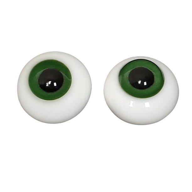 Ojos de cristal de 10mm Zulema Atrovirens BJD Eyes 10mm Gris Ahumado Berenjena