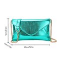 thumbnail image 3 of Bolso de noche para mujer Cadena informal Boda Fiesta Sobre Embrague Monederos (Verde) Sywqhk Para Estrenar, 3 of 3