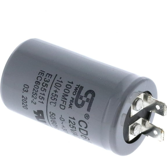 Capacitor 100Uf/125V #RY-089027001028