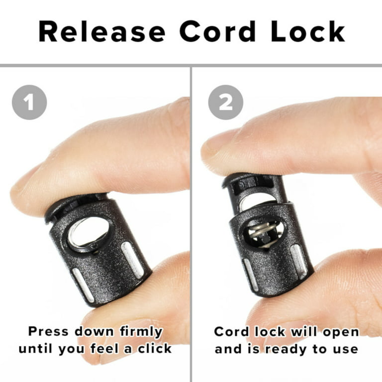 Ellipse Cord Lock - 1/4 inch