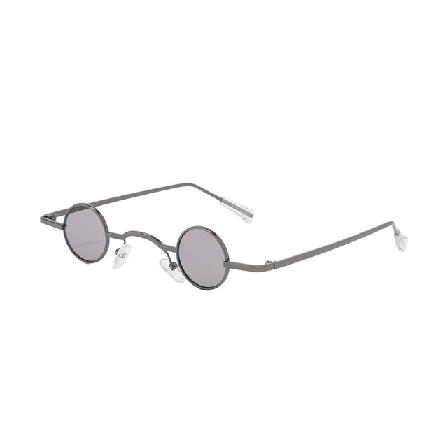 Thinsony Unisex Retro Lightweight Metal Frame For Comfort Lightweight Frame Small Round style 6 1Set