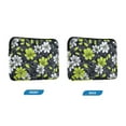 thumbnail image 7 of FORMRS 15-15.6 inch Laptop Sleeve Case Soft Carrying Quilted Computer Bag Cover, White Flower Pattern, 7 of 7