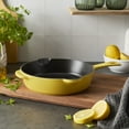 thumbnail image 2 of STAUB Cast Iron 8.5-inch Traditional Deep Skillet - Citron, 2 of 7