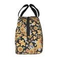 thumbnail image 2 of Lsque Mushrooms Honeycomb Pattern Lunch Bag Women/Men Insulated Lunch Box,Small Leakproof Cooler Food Lunch Containers Reusable High Capacity Lunch Tote Bags, 2 of 6