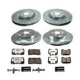 thumbnail image 3 of PowerStop Front and Rear Z26 Street Warrior Carbon-Fiber Ceramic Brake Pad and Drilled and Slotted Rotor Kit Fits: TOYOTA Select Models K8611-26, 3 of 9