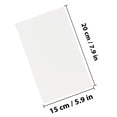 thumbnail image 2 of HOOWIFFY 1Pcs Small Canvases for Painting 6x7.9in White Color Solid Wood Frame, 2 of 8