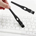 thumbnail image 4 of Mini Cleaning Brushes, Plastic Detail Cleaner Brushes for Keyboards, Anti Static ESD Brush with Nylon Bristles for Electronics, Colored Handles, For Shavers, Razor Heads, Trimmers, Keyboards, 4.3", 4 of 8