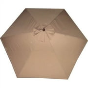 Hometrends Sesame Market Umbrella, 9'