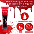 thumbnail image 4 of Maquillaje de plasma falso lavable, maquillaje para ojos, boca, piel y rostro, 28 ml de plasma falso., 4 of 5