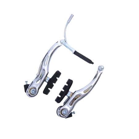 Set Freins V-bike En Alliage Alu - Avant/Arrière Pour VTT - Argent/Noir