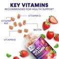 thumbnail image 6 of Multivitamin Gummies for Adults - Daily Adult Multivitamins Gummy with Vitamins A, C, D, B12 for Women & Men, Immune Support Gummy Multivitamins Supplement, Adult Multi VIT Vitamin - 120 Gummies, 6 of 10