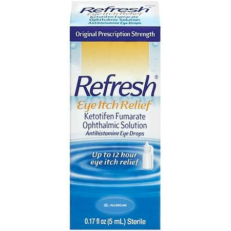 Allergan Allergan Eye Itch Relief Antihistamine Eye Drops, 0.17 oz