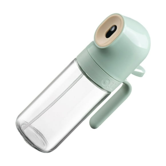 Greeniant Rociador de aceite hermético esencial para barbacoa para entusiastas de la cocina al aire libre, dispensador de aceite a prueba de Estufas de camping verde250ml
