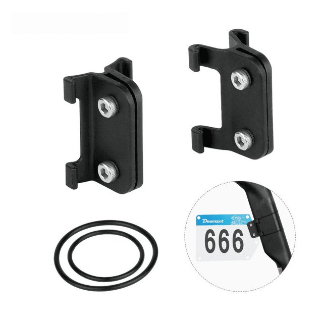 Accesorios para bicicletas de carretera, matrícula de competición, tubo redondo, conducto roto, correa fija, matrícula