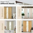 thumbnail image 3 of Deco Window 36 to 66 Inches Adjustable Curtain Rod for Windows with Endcap Finials & Bracket Set (1'' Diameter, Brown), 3 of 9