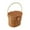 without Lined, variant on Picnic Basket Shopping Basket Gift Hamper Lightweight Imitation Rattan with Secure Lid for Outings and Groceries