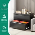 thumbnail image 4 of Silkight 2 Drawer Lateral File Cabinet with Lock, Metal Lateral Filing Cabinet for Home Office, Steel Wide Horizontal Filing Cabinets for Letter/Legal/A4/F4 Hanging Files, 4 of 10