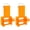 Orange, variant on Acekid Trailer Stake Pocket Winch, Pack of 2, Heavy Duty Stake Pocket Winch, 16,200 Lbs Capacity, 5,400 Lbs Load Limit for Flatbed Trailer Trucks Winches