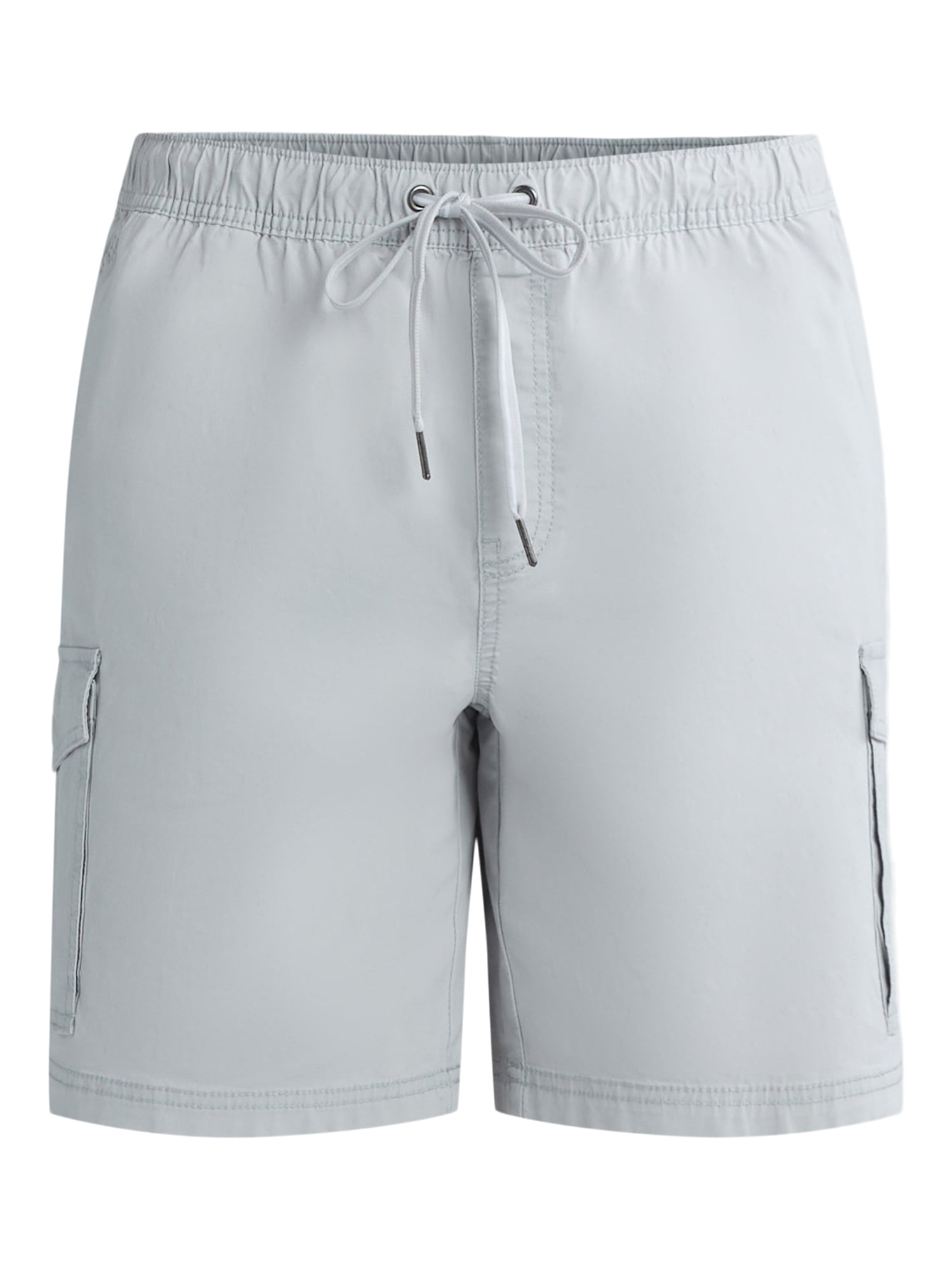 George Men's & Big Men's Pull-On Cargo Shorts, 8" Inseam, Sizes S-2XL