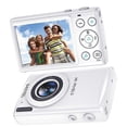 thumbnail image 3 of 4K Digital Cameras 18X Digital Zoom Compact Cameras White, 3 of 5