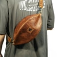 thumbnail image 2 of Bolso de piel de vaca Crazy Horse Vintage-New para hombre, pequeño bolso de piel auténtica oblicua vintage, bolso de un solo hombro, bolso de pecho informal de piel de vaca para hombre, 2 of 5