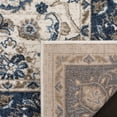 thumbnail image 4 of SAFAVIEH Carolina Gerad Traditional Area Rug, Cream/Dark Blue, 5'1" x 5'1" Square, 4 of 6