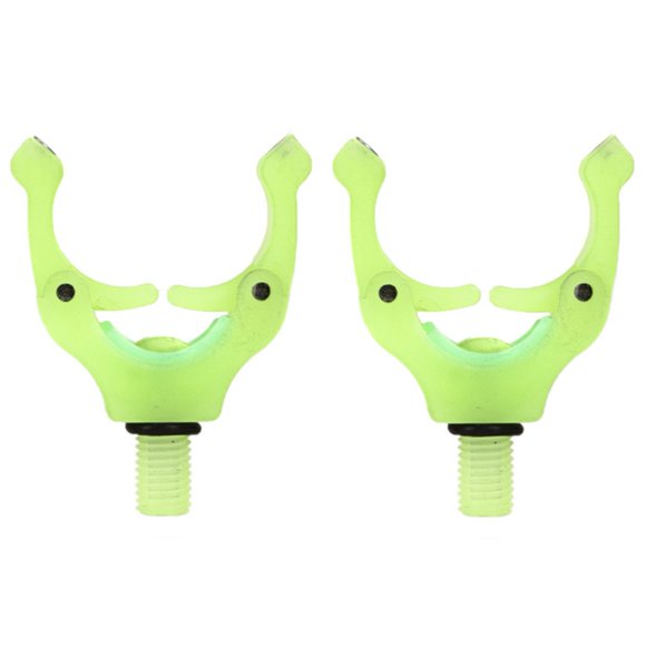 Mosiee 2Pcs Fishing Rod Rest Heads Fishing Bracket Head Magnetic Anti-Slip Head Gripper