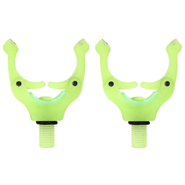 2 Pcs Têtes de Repose-Canne à Pêche Support Magnétique Antidérapant